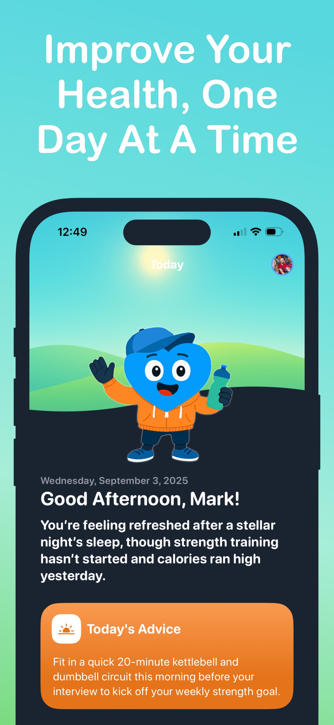 Bloom: Personal Health Coach product screenshot