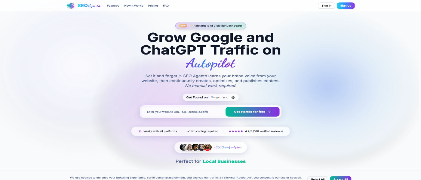 SEO Agento product screenshot