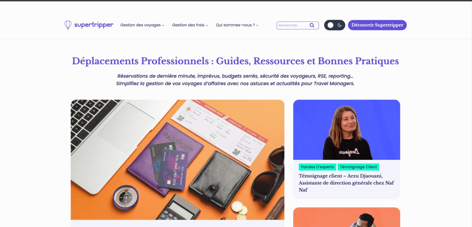 Supertripper product screenshot