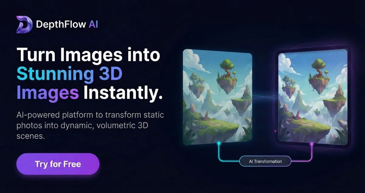 DepthFlow AI product screenshot