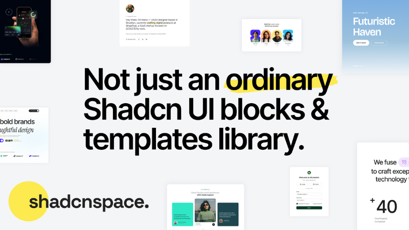 ShadcnSpace product screenshot