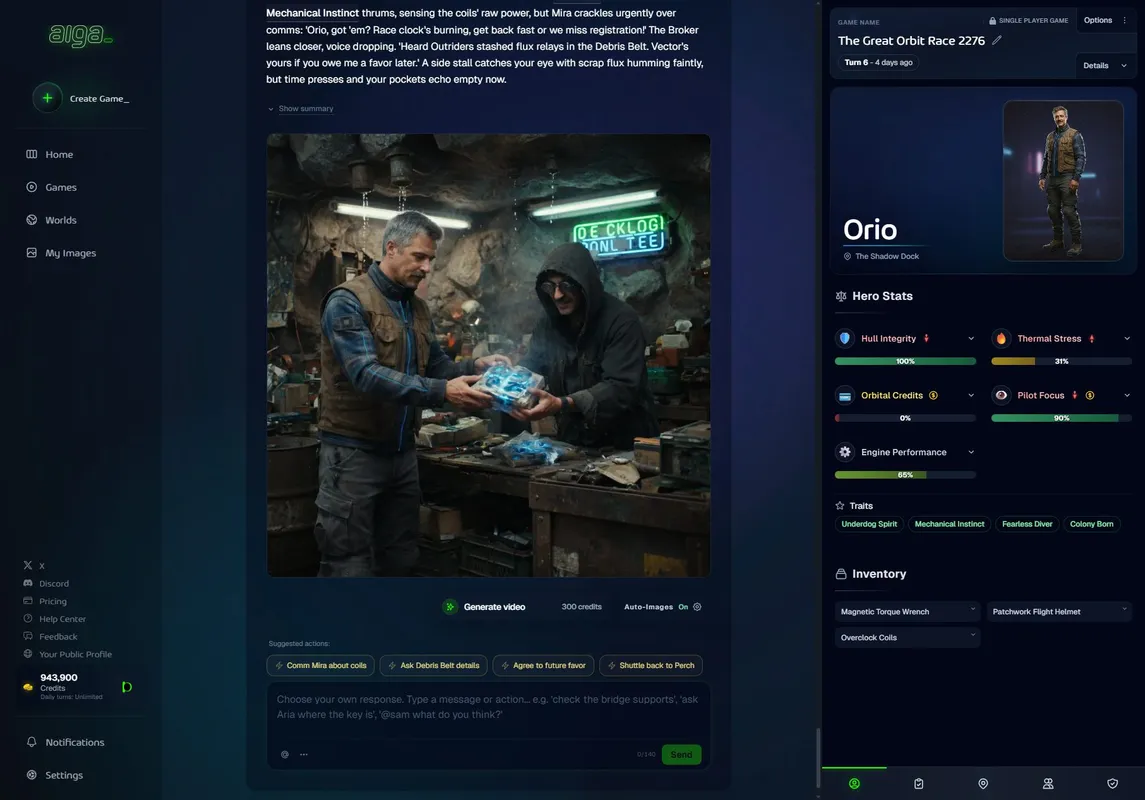 aiga_ product screenshot