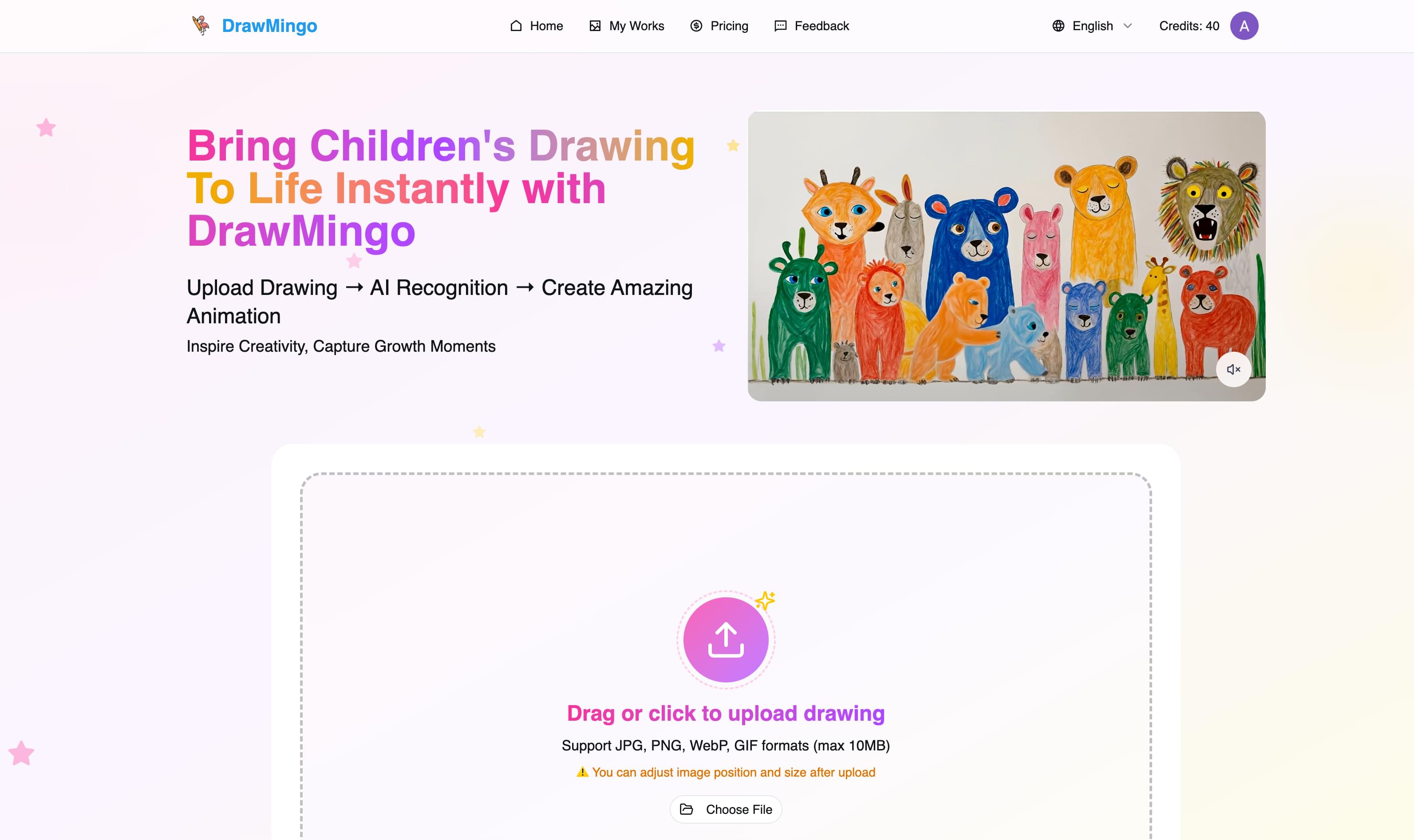 drawmingo product screenshot
