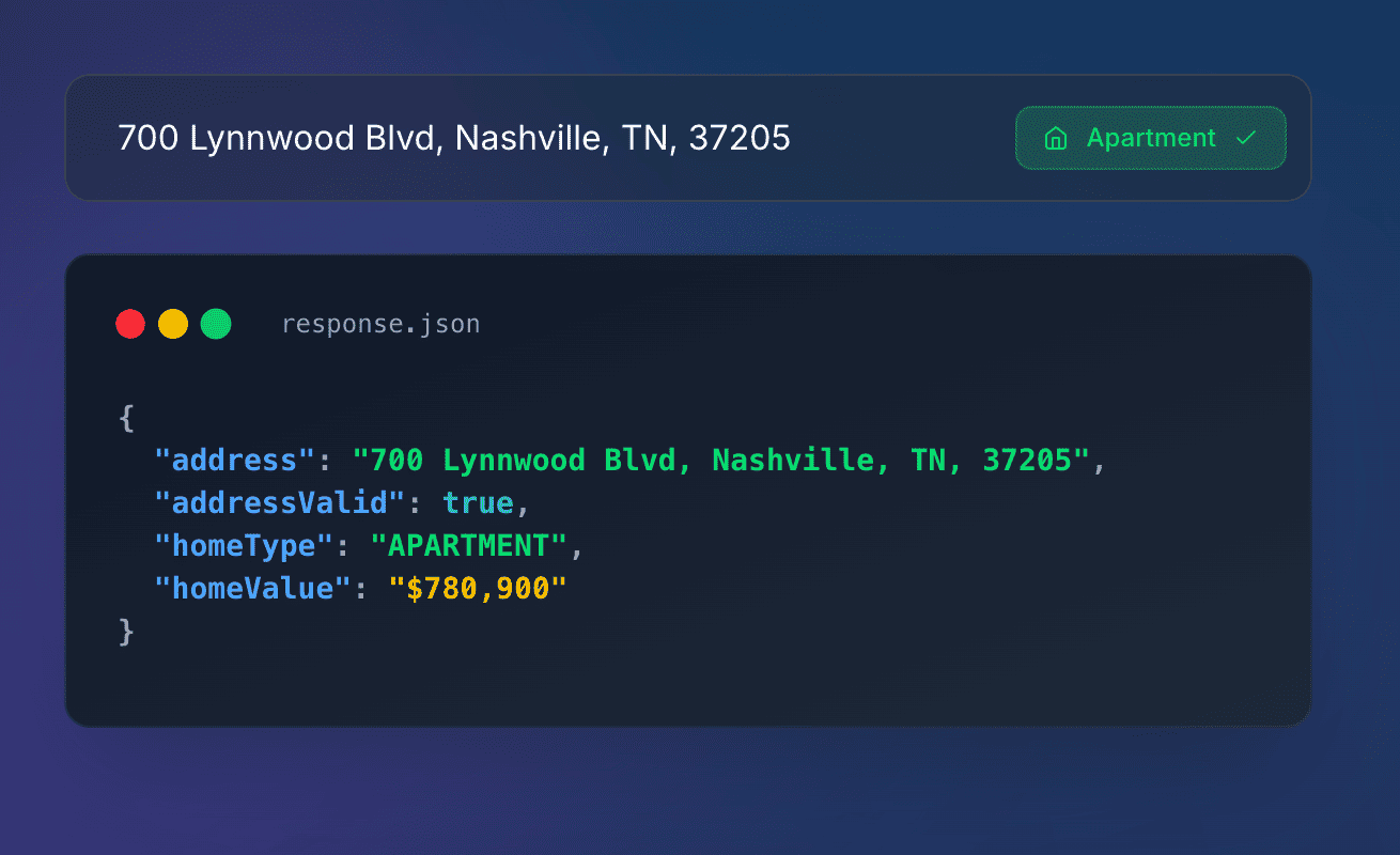 AddressVerify product screenshot