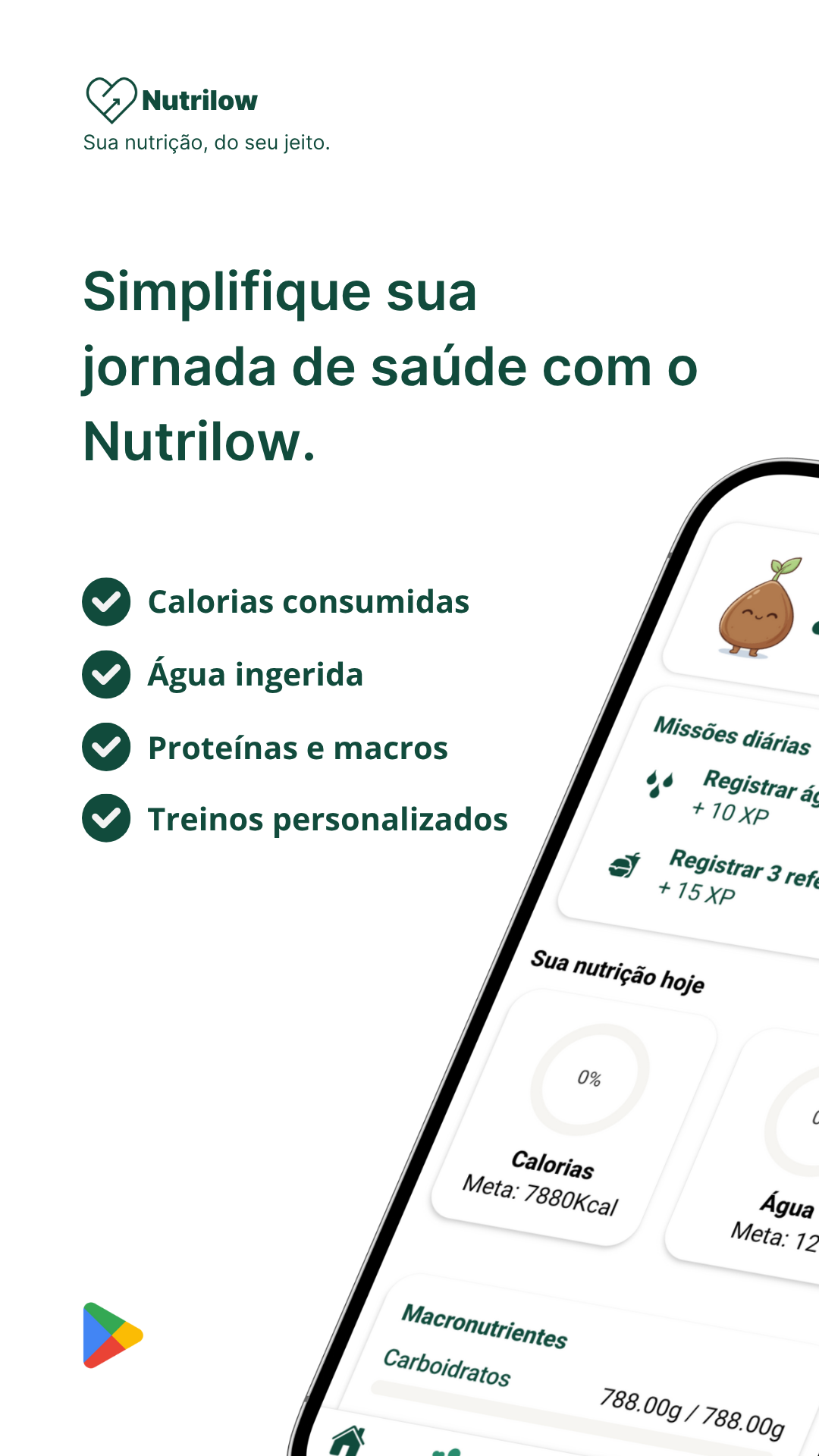 Nutrilow product screenshot