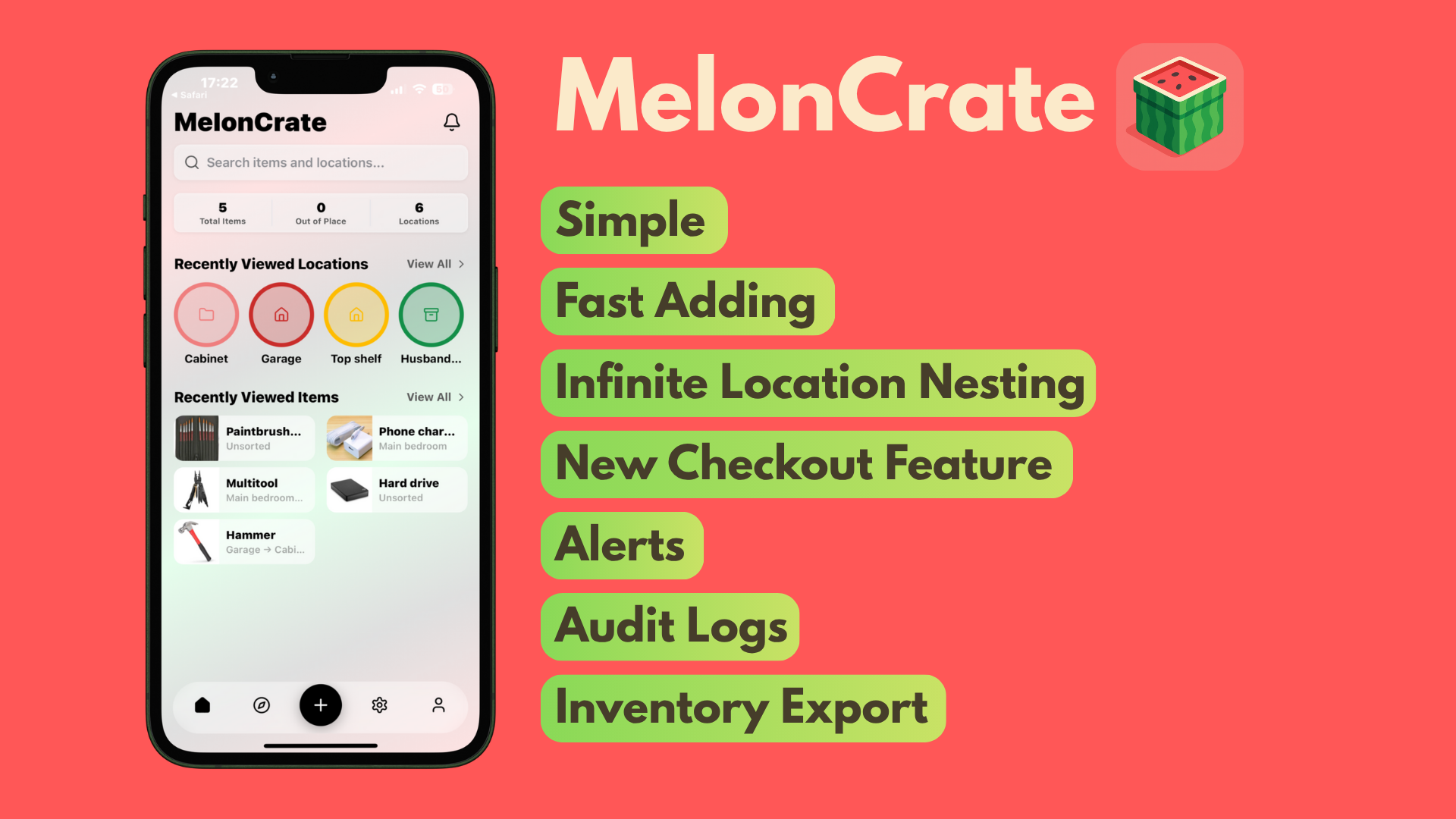 MelonCrate product screenshot