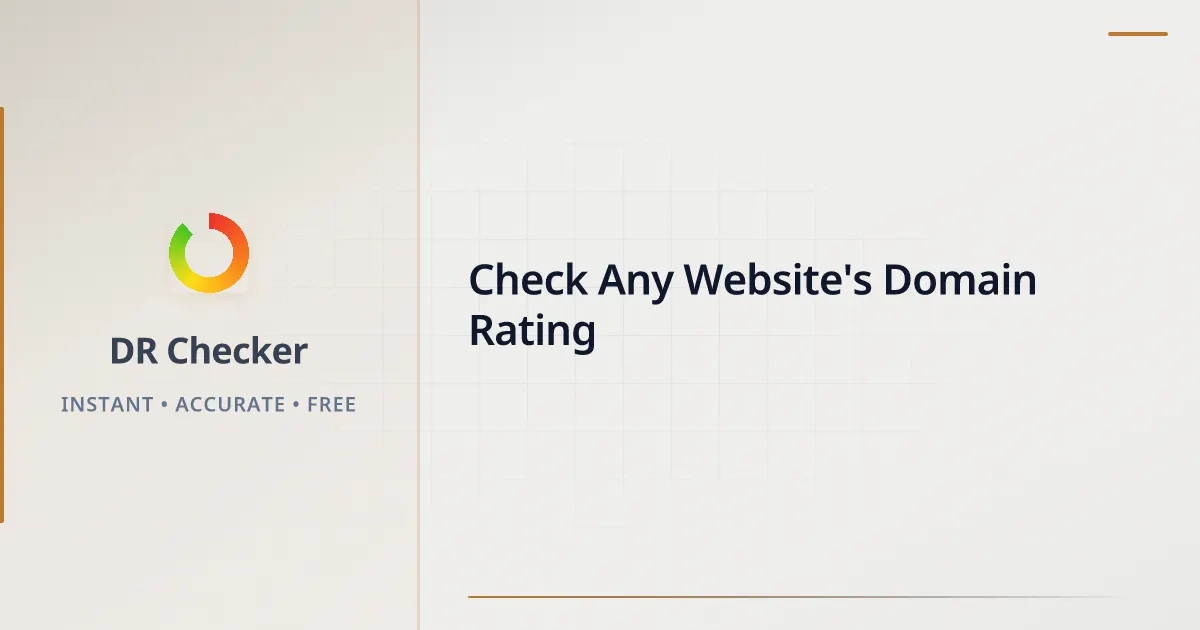 DR Checker - Product Image