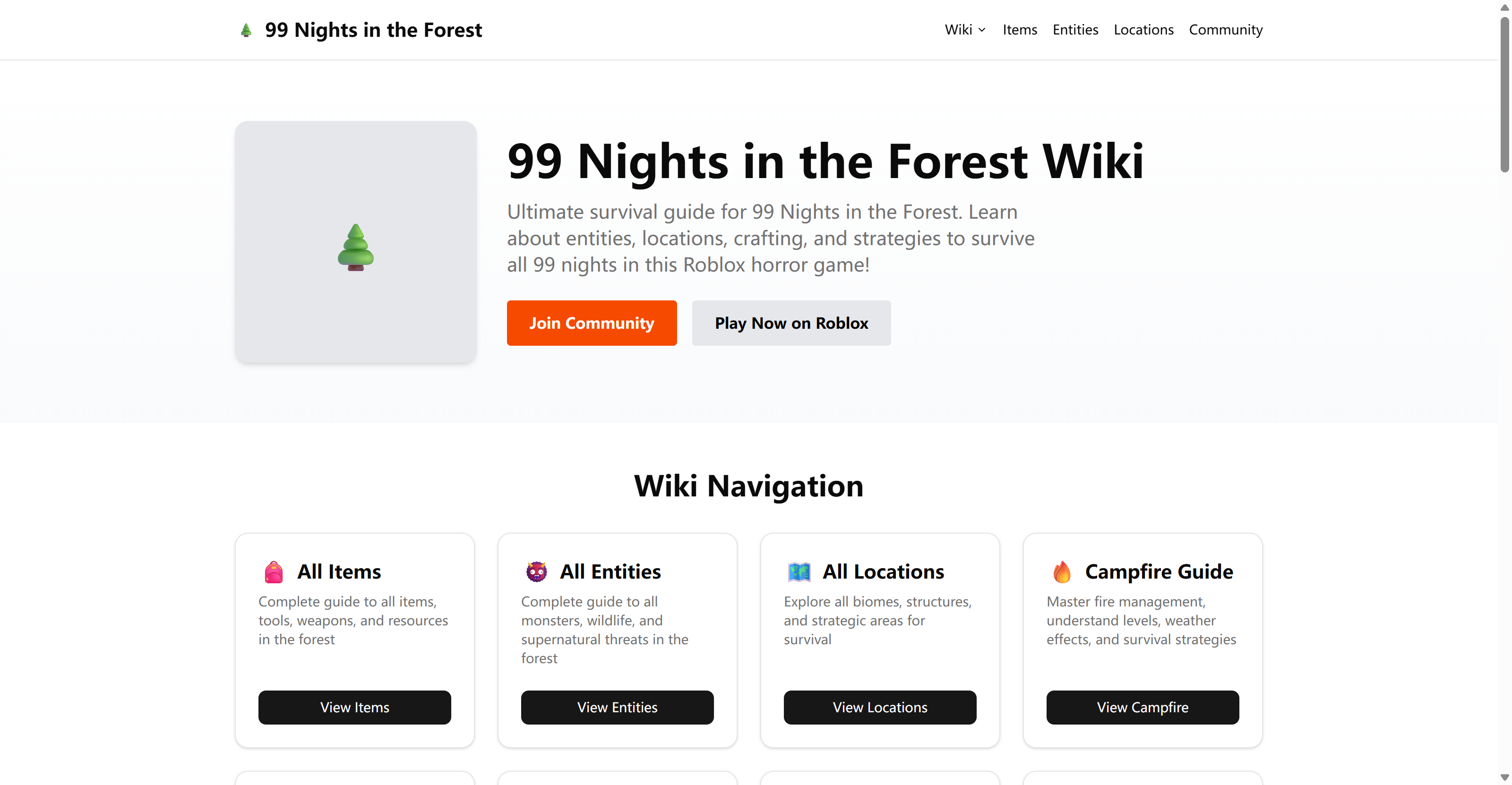 99 Nights in the Forest Wiki - Product Image